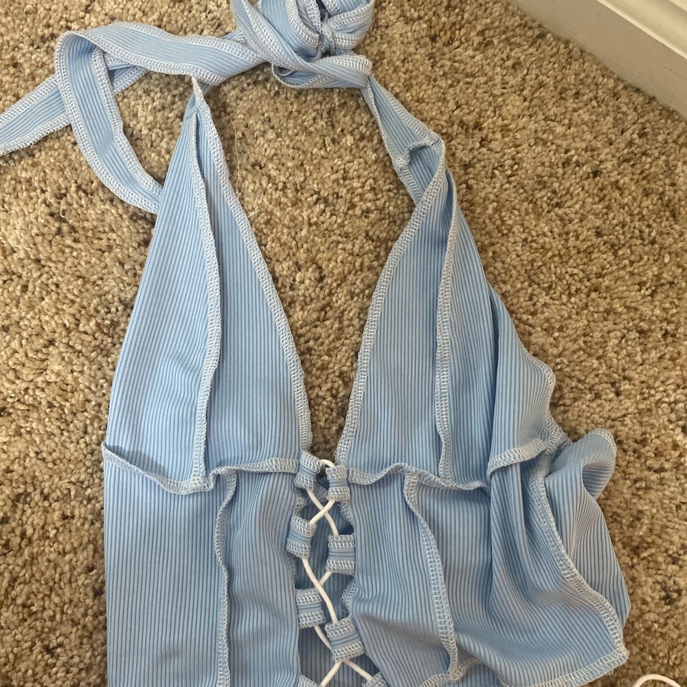 Worn once crop top